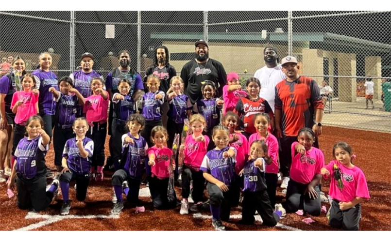 Fall 2024 8u Softball Champs